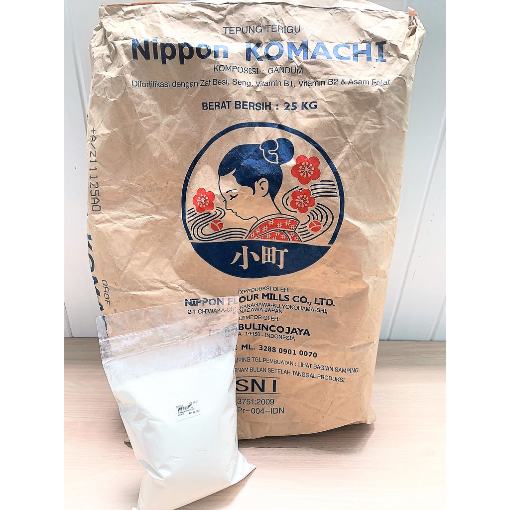 

Nippon Komachi Tepung Terigu Protein Tinggi Repack 1 kg