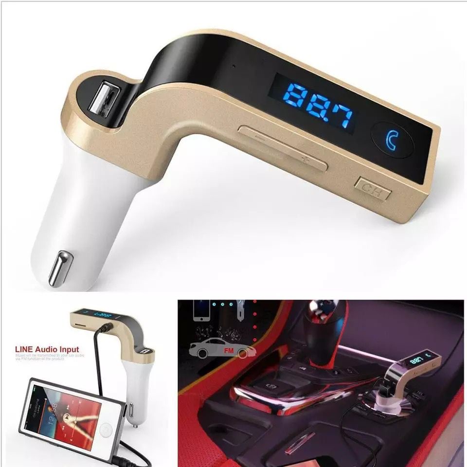 [RO ACC] CAR G7 CHARGER MODULATOR FM TRANSMITTER WIRELESS BLUETOOTH