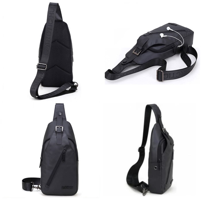 Original Tas Arctic Hunter Sling Bag Waterproof Tas Selempang Chest Bag Arctic Hunter