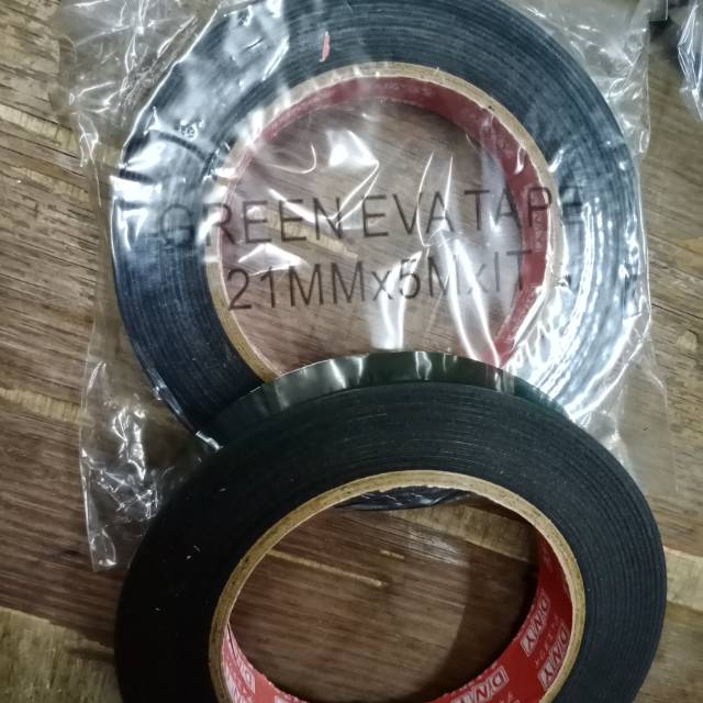 Double Tape Hijau DNY 21MM X 5M X IT