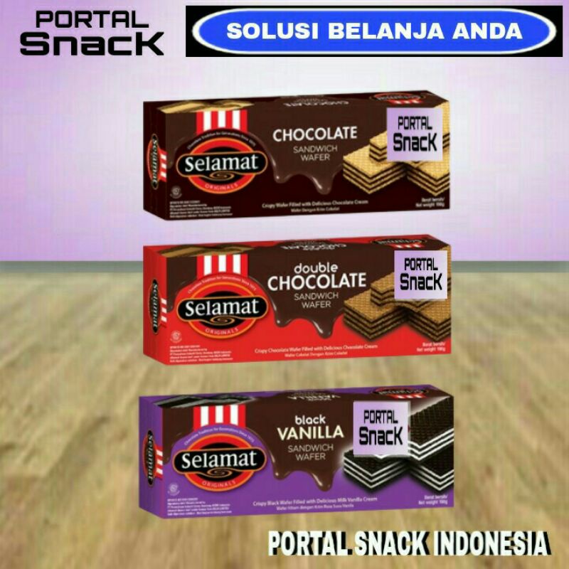 

SELAMAT wafer all varian 198 gram