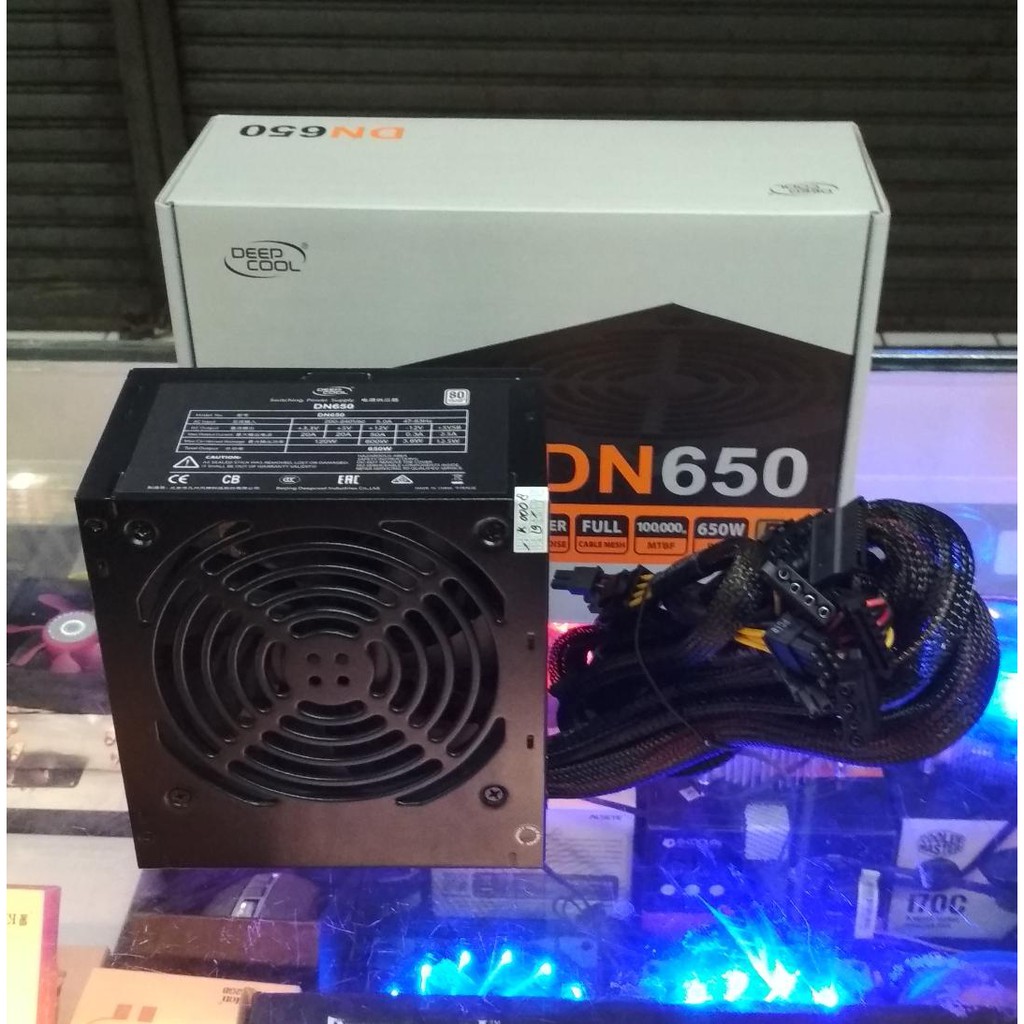 PSU DEEPCOOL DN650-650W 80+ POWER SUPPLY