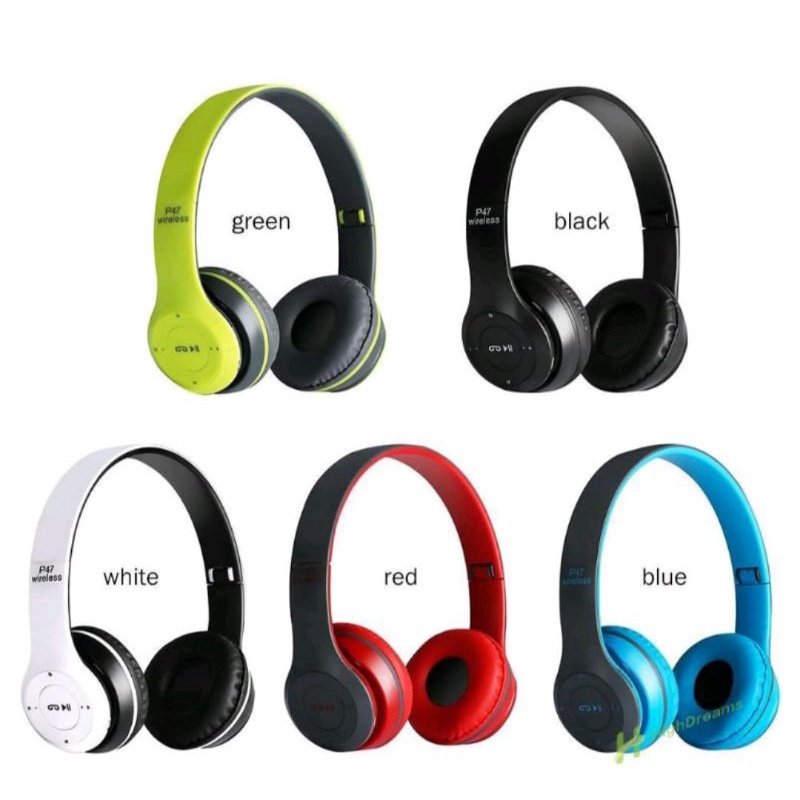 HEADSET BANDO/HEADSET BLUETOOTH/HENDFRE BLUETOOTH WIRELESS P47