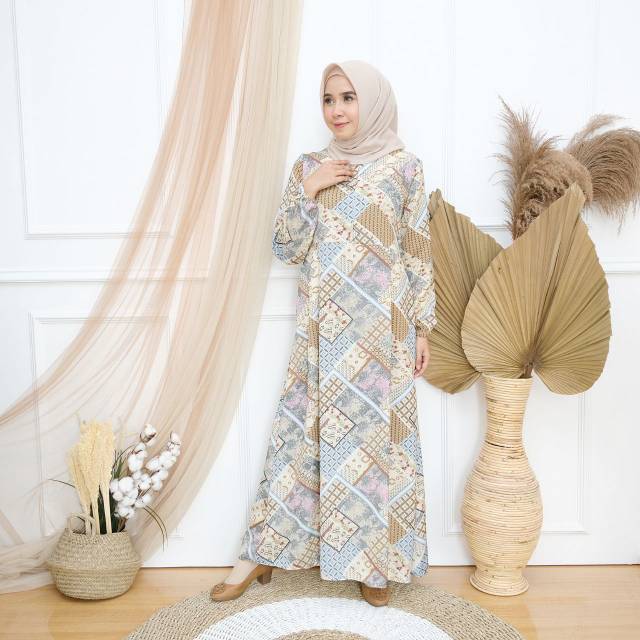 (BISA COD) ANGGRAINI BATIK DRESS