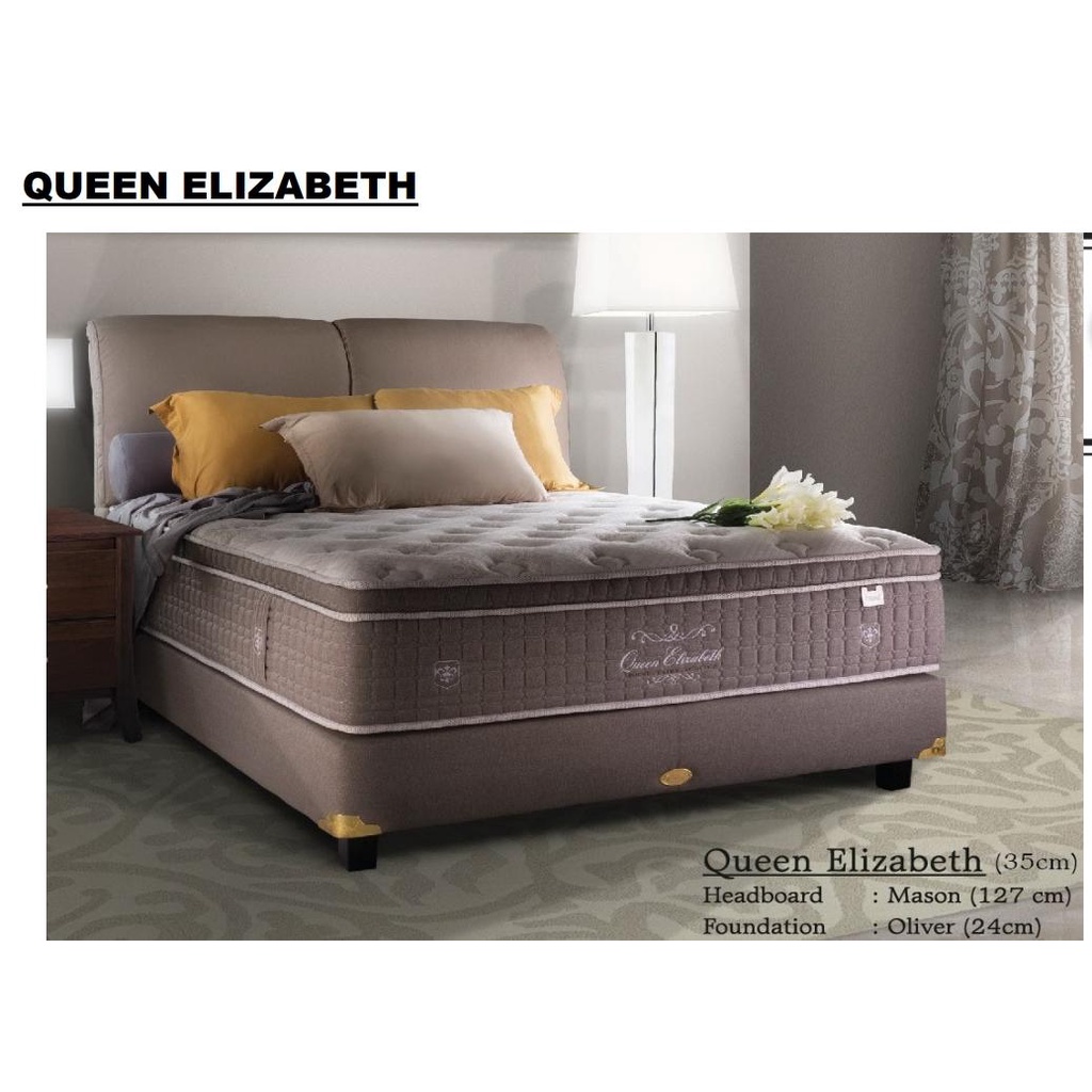 Kasur Aristocrate Queen Elizabeth / Springbed Aristocrate Queen Elizabeth  - Central Springbed