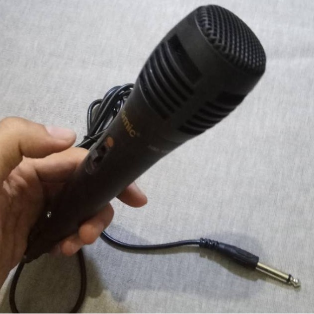 Mic kabel homic wired karaoke profesilnal microphone pidato