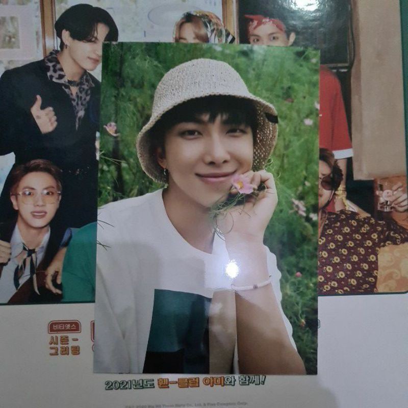[ READY STOCK ] RM NAMJOON 4 x 6 RANDOM PHOTO FROM BTS SEASONS GREETINGS 2021 SG21
