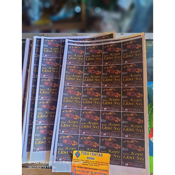 

cetak stiker lembaran