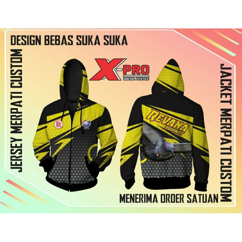 jaket merpati balap + puring / JAKET MERPATI / JAKET MERPATI CUSTOM