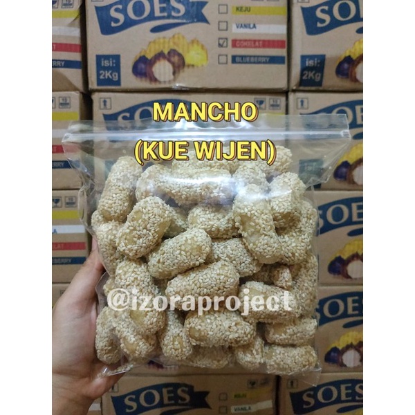 

Mancho Wijen / Snack wijen / taik kucing wijen 1000 gram (1kg)