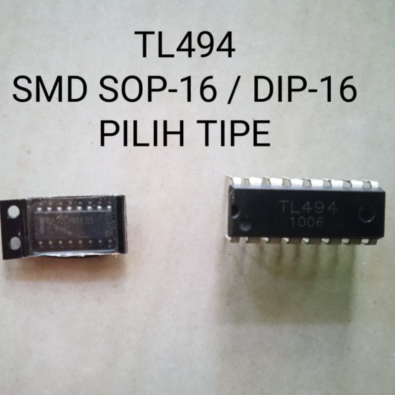 IC TL494 TL 494 TL494CN TL494C DIP-16, SOP-16 SMD