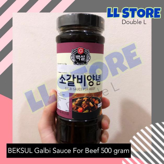 

{BISA COD} BEKSUL Galbi Sauce For Beef | Kalbi Marinade Kalbi BBQ 500 gram BOOM SALE [Kode 1|Kode