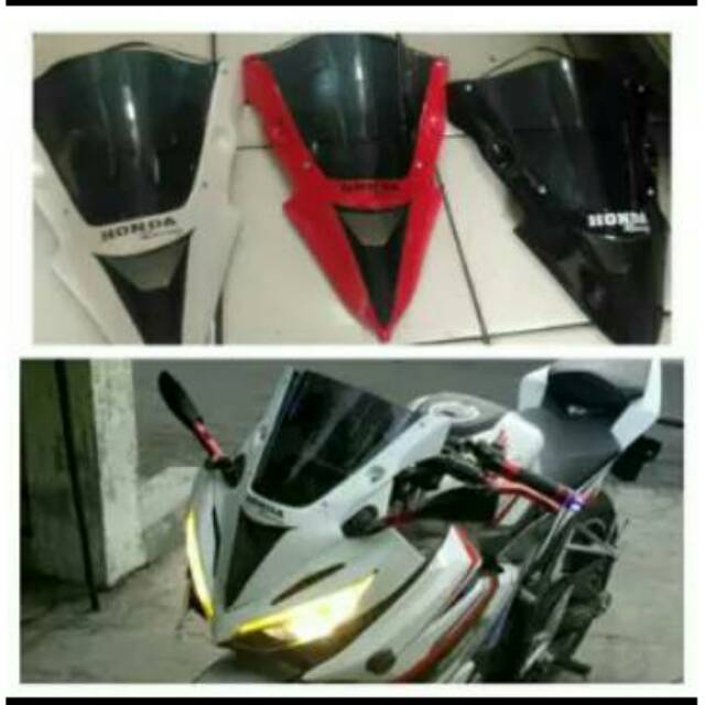 Visor cbr150r led v3