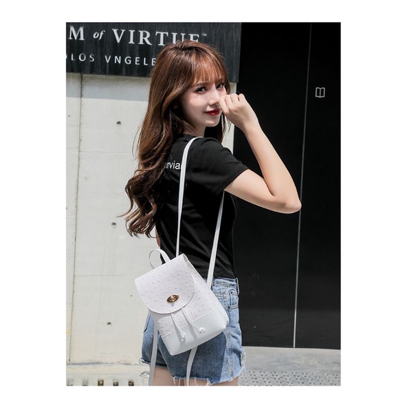 GrosirMart Tas Ransel Wanita Korea Tali Woman Bag Rancel Fashion Trend A59