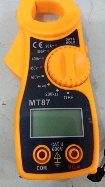 Tang Amper Mini Digital Clamp Meter MT87