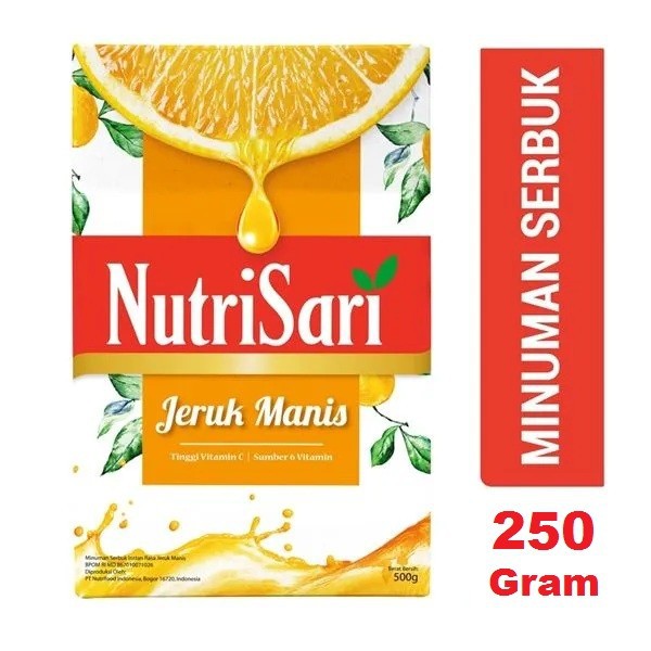 

Nutri Sari Jeruk Manis 250 gr