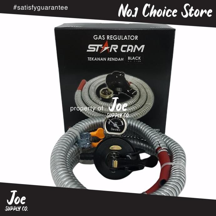 Regulator Starcam SC-T12RMS / 23MSS Paket Regulator Selang Meter