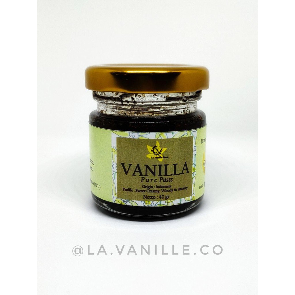 

Premium Vanilla Pasta Non Alcohol 40 gr - La Vanille & co.