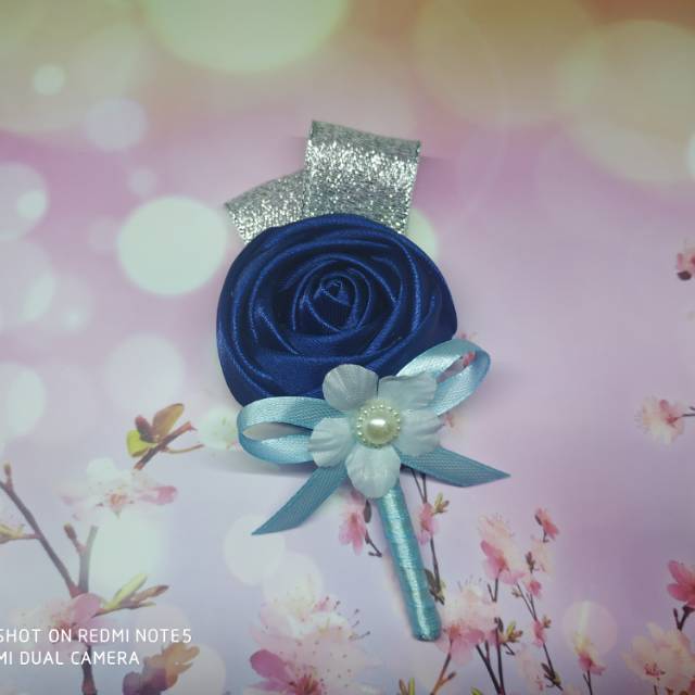 Bunga saku jas, corsage pria, corsage wedding
