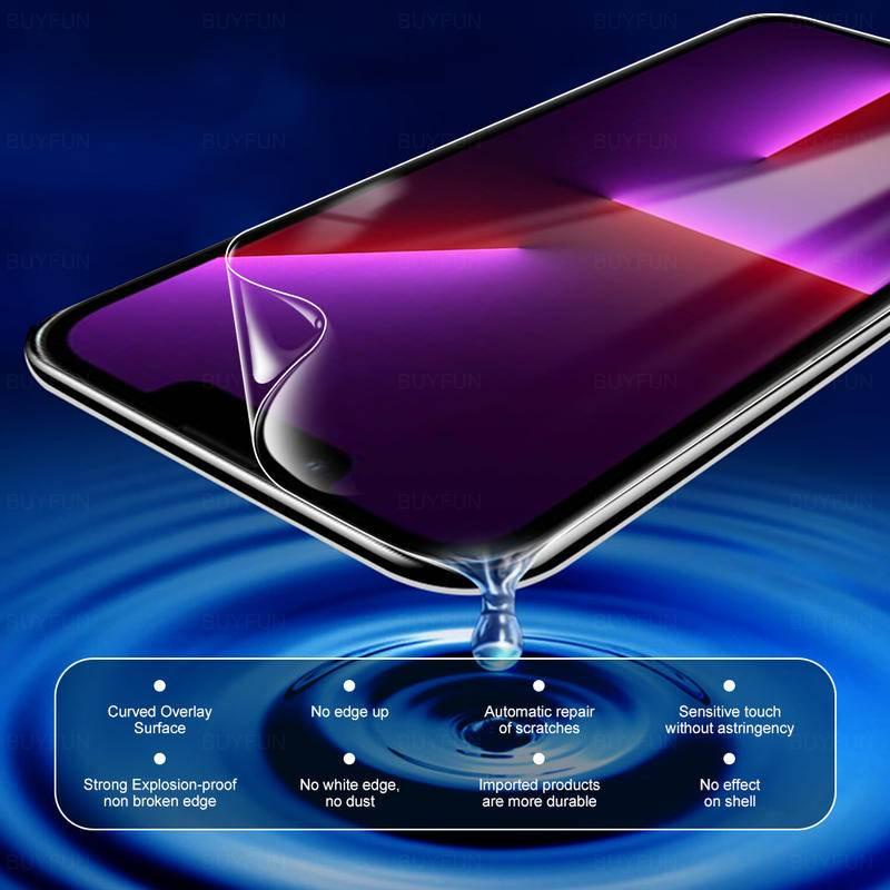 3in1 Hydrogel Soft Film For iphone 13 pro max Screen Protector For iphone13 pro max 13 pro 13 mini Camera Lens Protective Film