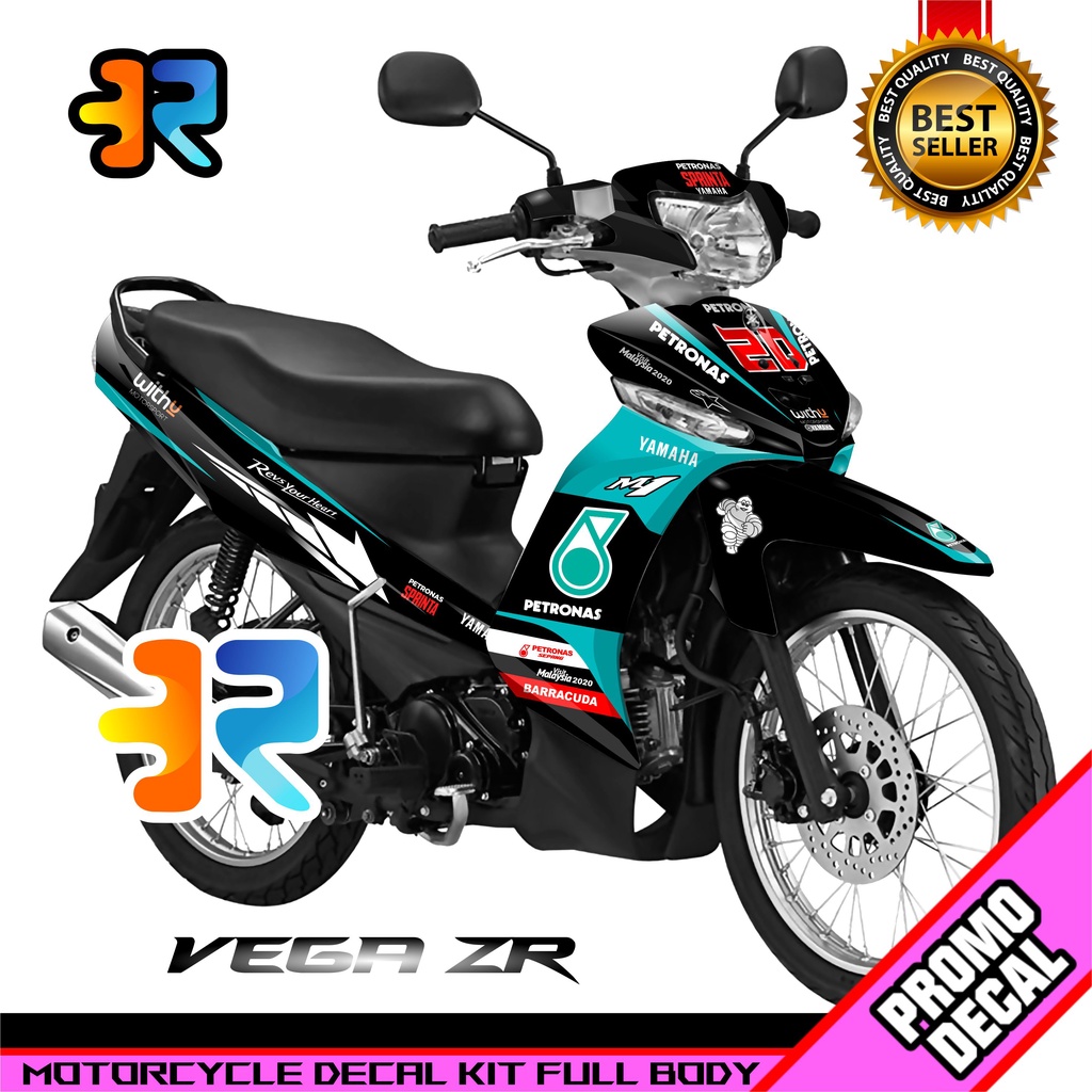 Decal Vega ZR Full Body Desain Variasi Petronas