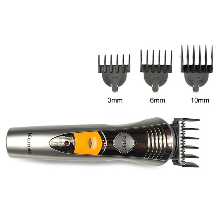 AKN88 - KEMEI KM-580A Rechargeable 7 in 1 Profesioanal Men's Grooming Kit