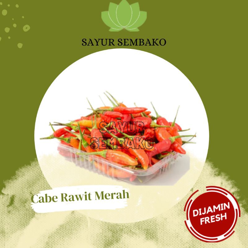 

Cabe Rawit Merah Super 1/2kg