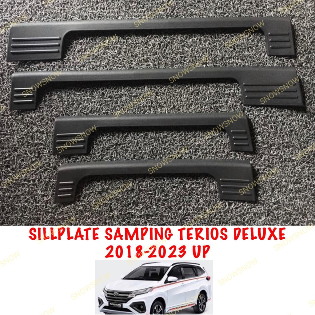 Sillplate Samping All New Terios Deluxe 2018 2020 2021 Hitam