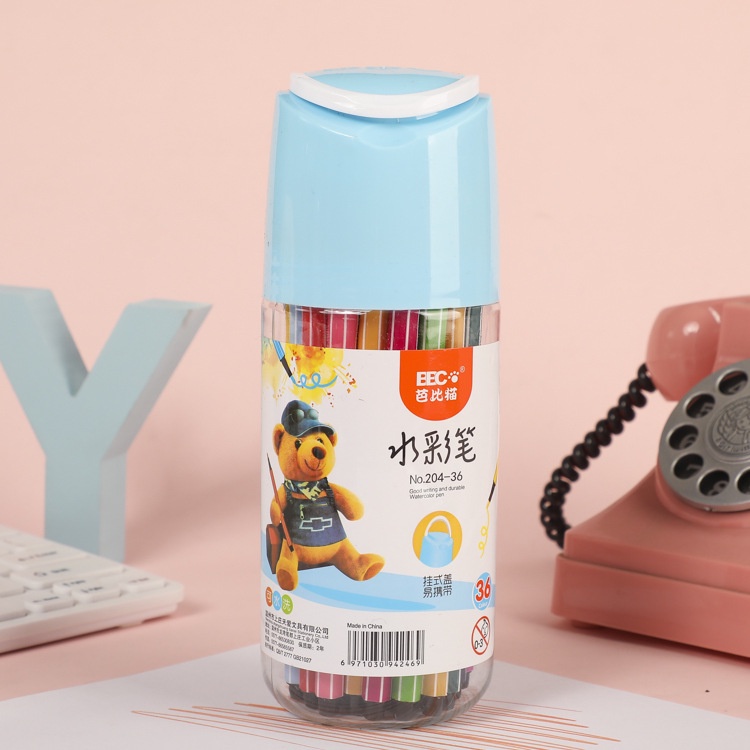 

Baby Bear - Alat Tulis SPIDOL WARNA ANAK IMPORT BOTOL UNIK & LUCU / PERLENGKAPAN MENGGAMBAR PULPEN MEWARNAI KARAKTER Set Spidol Warna / Coloring Pen