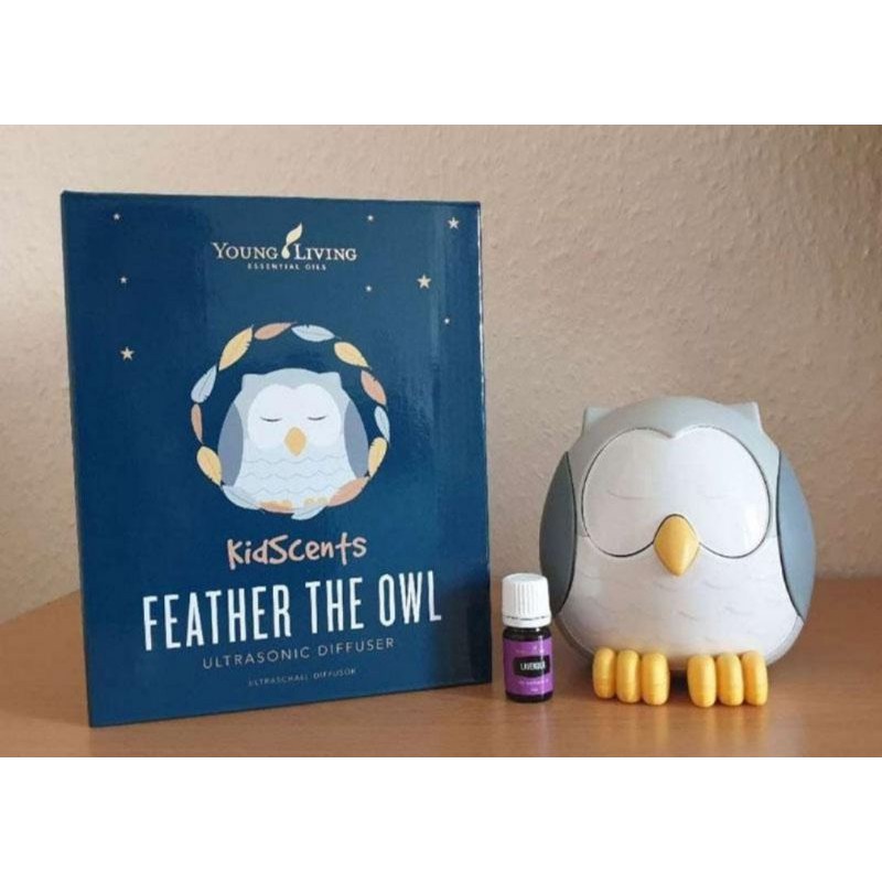 Diffuser Young Living Feather the Owl + Lavender Oil