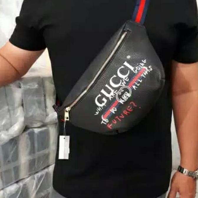 Ready Stok TAS PINGGANG GUCCI COCO CAPITAN IMPORT SALE/ WAISTBAG UNISEX ON SALE