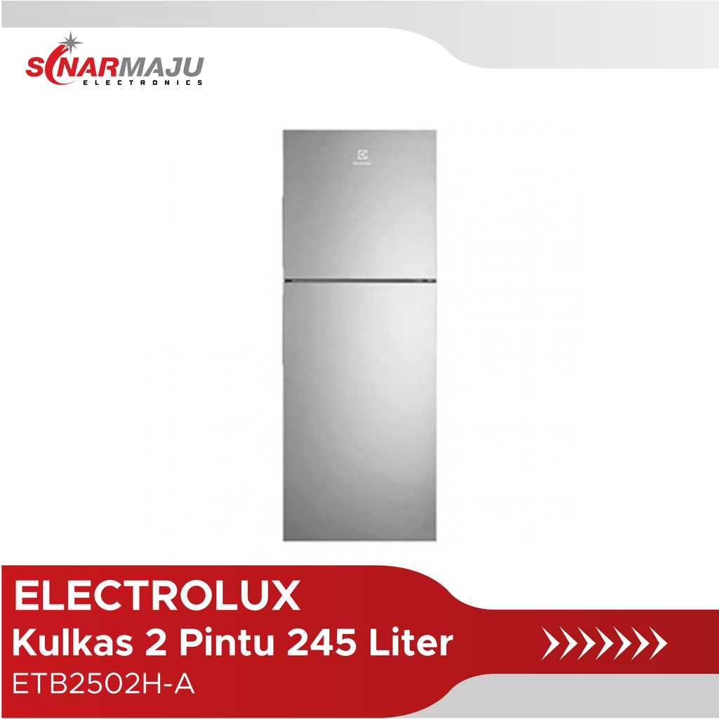 Electrolux Kulkas 2 Pintu 245 Liter ETB2502H-A
