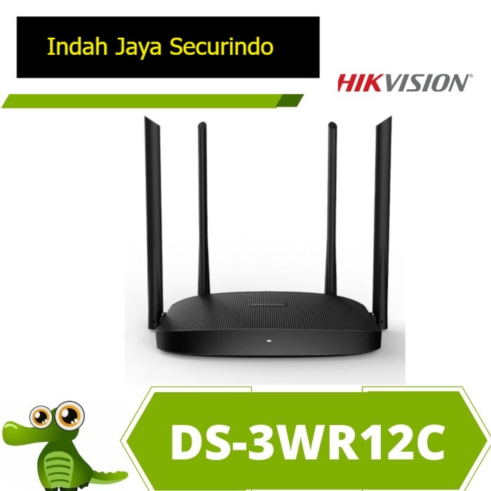 ROUTER WIRELESS WIFI ROUTER HIKVISION DS-3WR12C MU-MIMO WIFI ROUTER Paling Murah