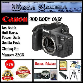 Canon Eos 90d Canon 90d Eos 90 D Kit 18 55mm Free T Shirt Giordano Garansi Resmi Shopee Indonesia