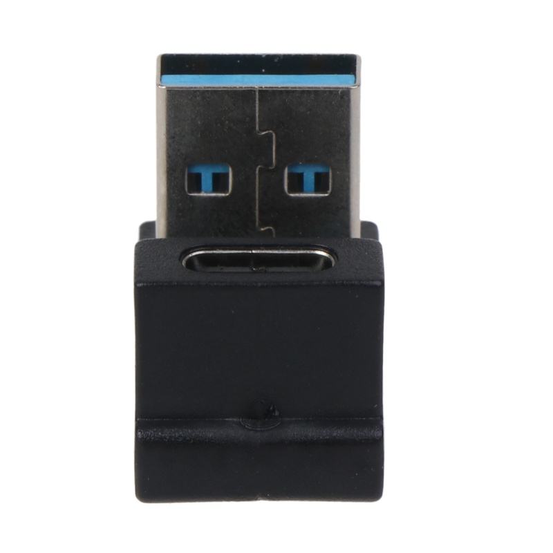 Zzz Adapter Konverter Mini USB 3.0 10Gbps Bentuk U Ke Tipe-C Untuk Laptop / Tablet