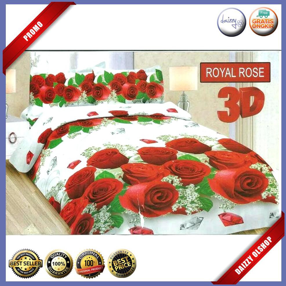 Sprei Bonita King 180X200 Royal Rose Seprai Sprai Sepray BMSC52