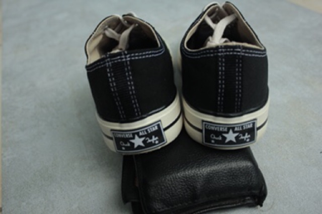 [BISA COD] Converse 70s Low Black White