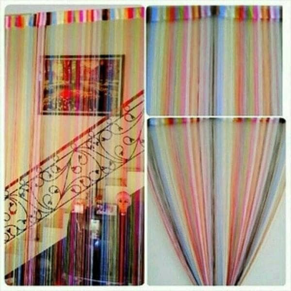 BEST PRODUK Tirai Benang Gliter Rainbow Tirai Benang Gliter TBR