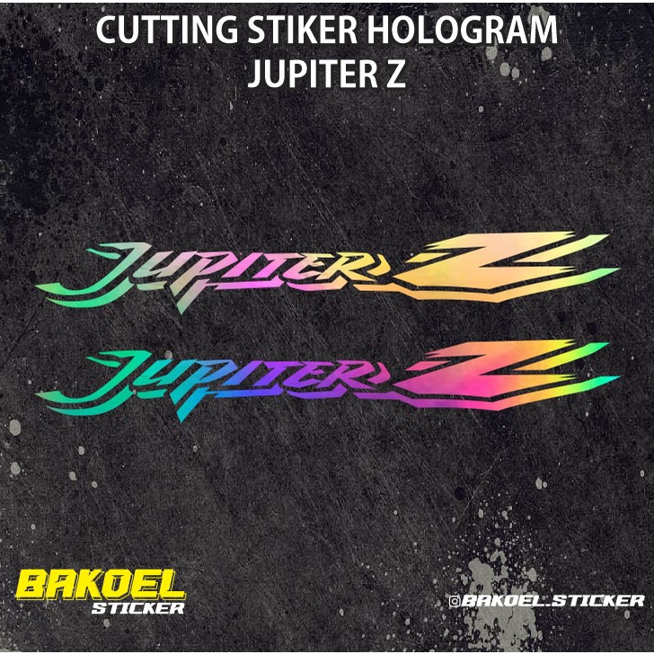 Cutting Stiker Hologram JUPITER Z