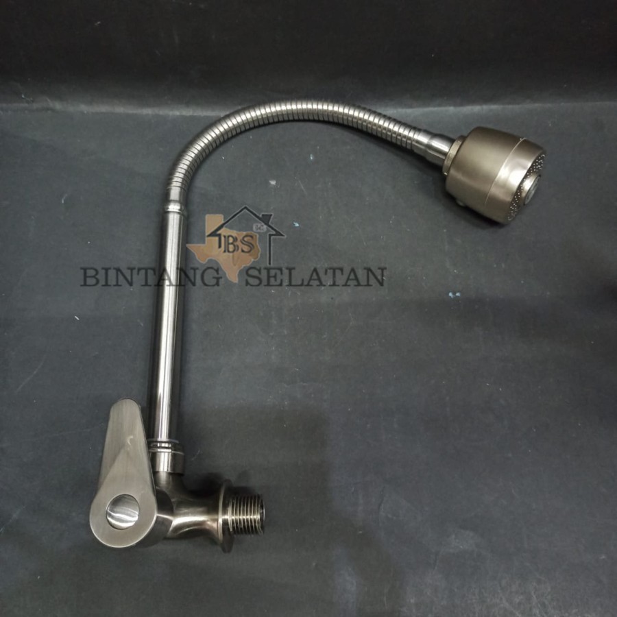 KRAN SINK/ KERAN BAK CUCI PIRING /SINK WALL TAP FLEXIBLE DOPP EKONOMIS