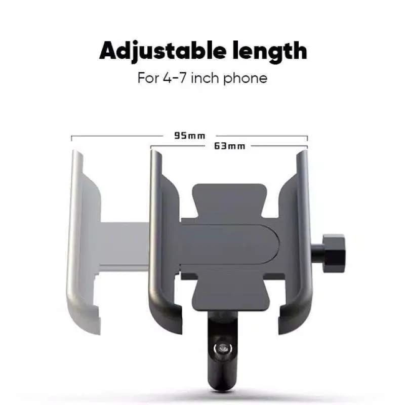 Holder hp SPION tempat penahan pegangan handpone di motor original aman phone stand holder NB11