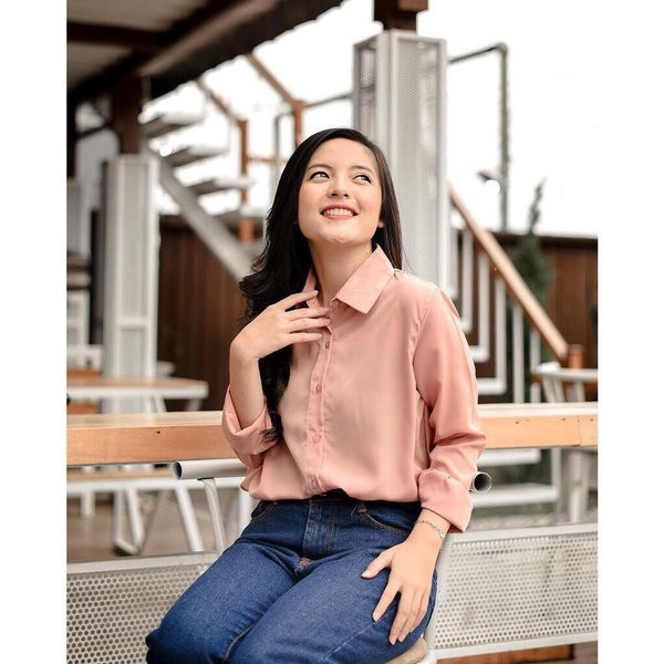 KEMEJA BASIC POLOS // KEMEJA WOLFIS // central busana-2