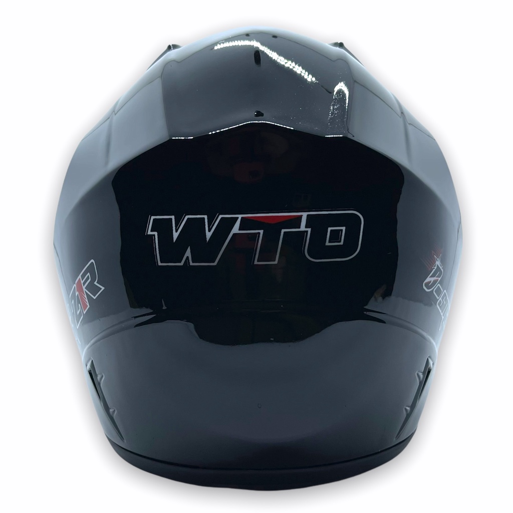 Helm WTO Z1R Pet - D-Smart Polos - Hitam - Half Face ALL SIZE