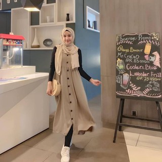 Ummi Derana Set 3 in 1 Stelan Muslim Baju Wanita Cewe Muslim Hijab remaja Kuliah Kerja Kondangan