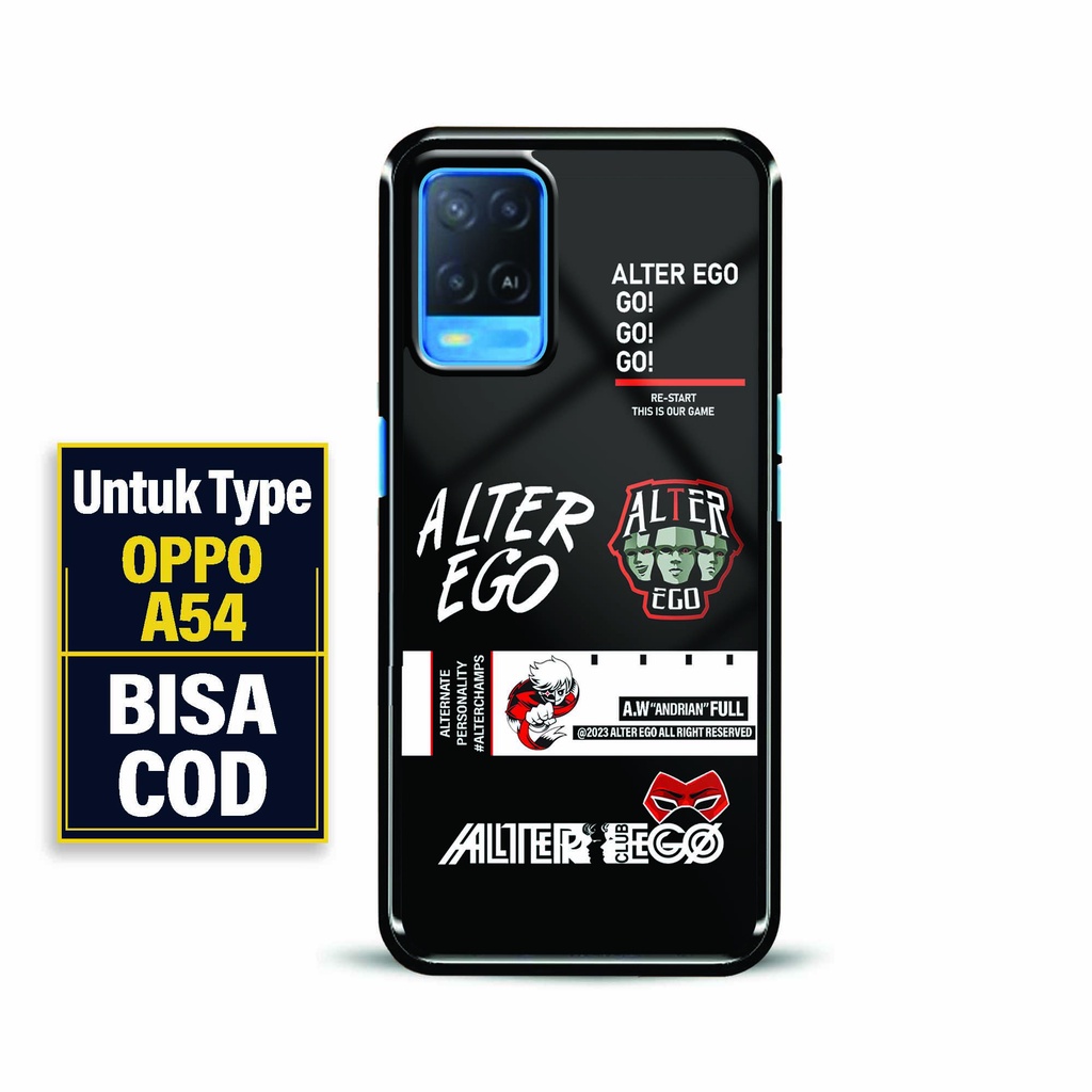 Hardcase Kaca Oppo A54 - Fashion Case Glossy [ Game 2 ] - Softcase Glossy Oppo A54 - Hardcase Glossy