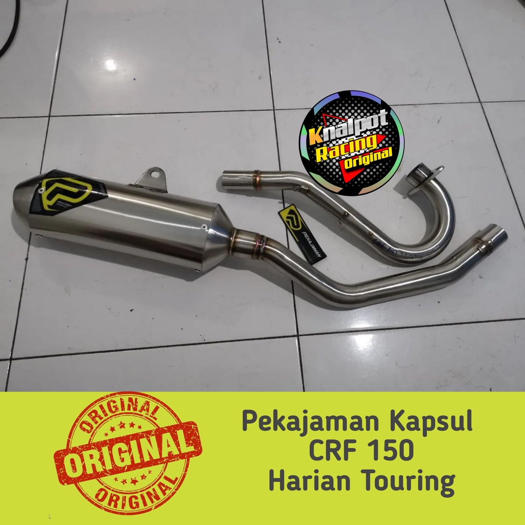 Knalpot Pekajaman CRF Kaspul Original Pekajaman Yogyakarta