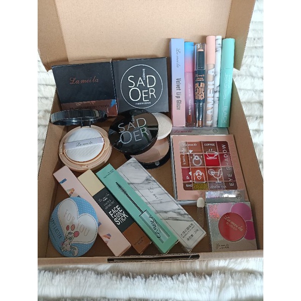1 Set Alat Make up BPOM OMG dan Pixy Set Makeup Paket Kosmetik Murah Lengkap Viral Kecantikan Cewek Makeup Satu Set Mekup Super Lengkap Murah Komplit Beauty Set Import Original