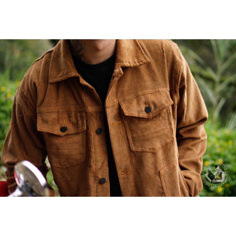 JEKET CORDUROY TRUCKER KEREN | JEKET GAP CORDUROY