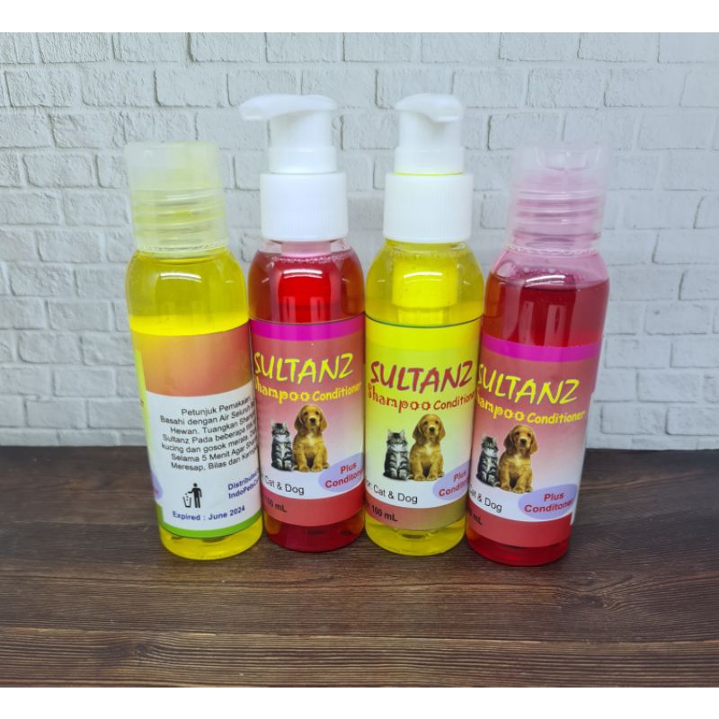 Shampoo Conditioner Sultanz Kucing Anjing 100 mL