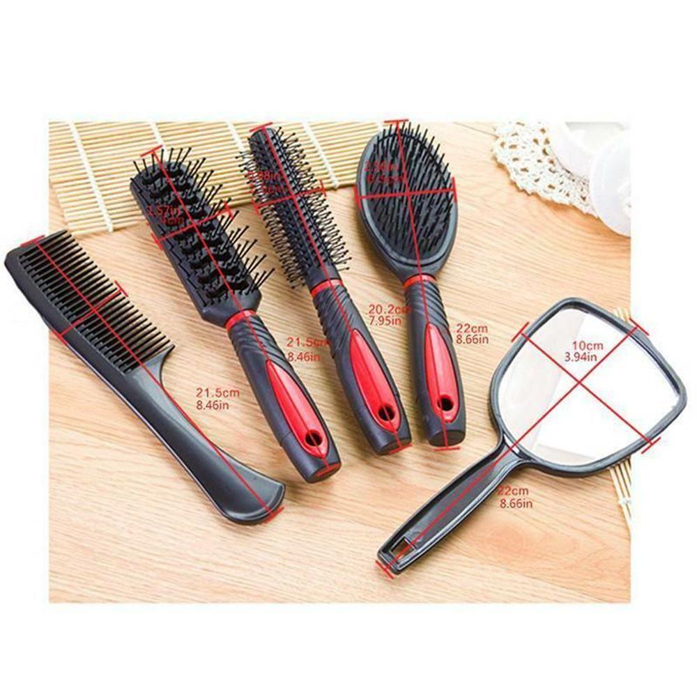 5pcs / Set Sisir Rambut Profesional Untuk Mandi